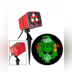 Gemmy Dr. Seuss The Grinch LED Whirl A Motion and Static 65 Year Anniversary